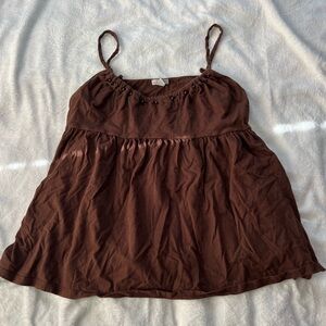 Vintage old navy brown tank
